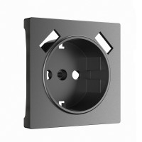 W1179564 Накладка для розетки USB (графит матовый)