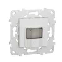 NU552518 Механизм LED датчик движения с выключателем Schneider Electric Unica Studio / Pure, 10 А, белый
