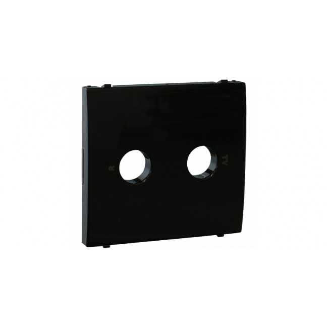 50776 TPM Лицевая панель для R-TV розеток Efapel, матовый черный