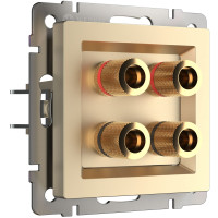 W1185011 Акустическая розетка (шампань)