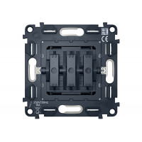 VM133 Механизм 3-клавишного выключателя 10A-250V QUANT Ambrella Volt