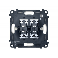 VM115 Механизм 2-клавишного выключателя 10A-250V QUANT Ambrella Volt