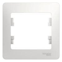 GSL000101 1-постовая рамка Schneider Electric Glossa (белый)