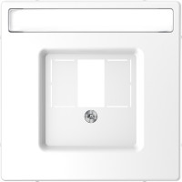 Центральная накладка для TAE/Audio/USB Schneider Electric Merten D-Life, белый лотос