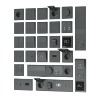 Накладка стандарта TAE для розеток USB, HDMI, аудио, сталь, серия DA